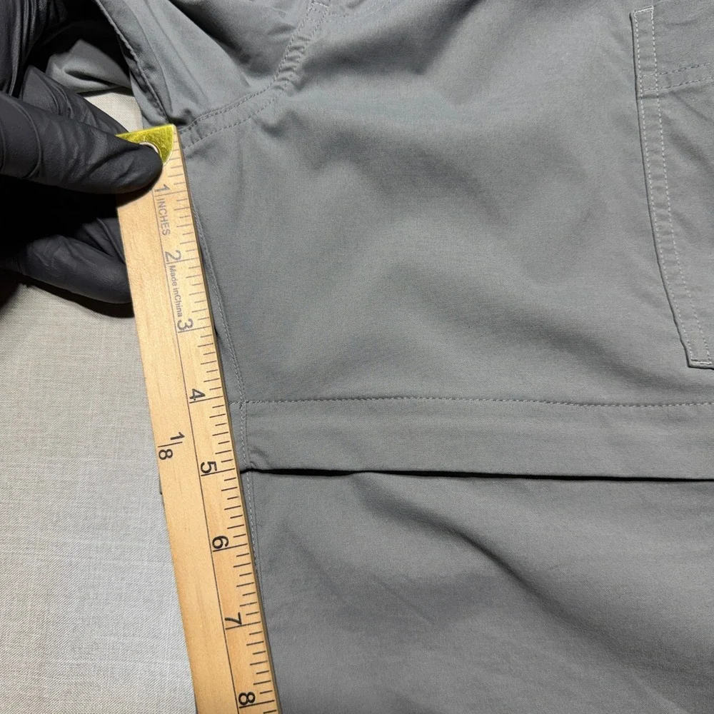 REI Co-op Girls Large 14-16 Gray Sahara Convertible Hiking Pants Outdoor Utility